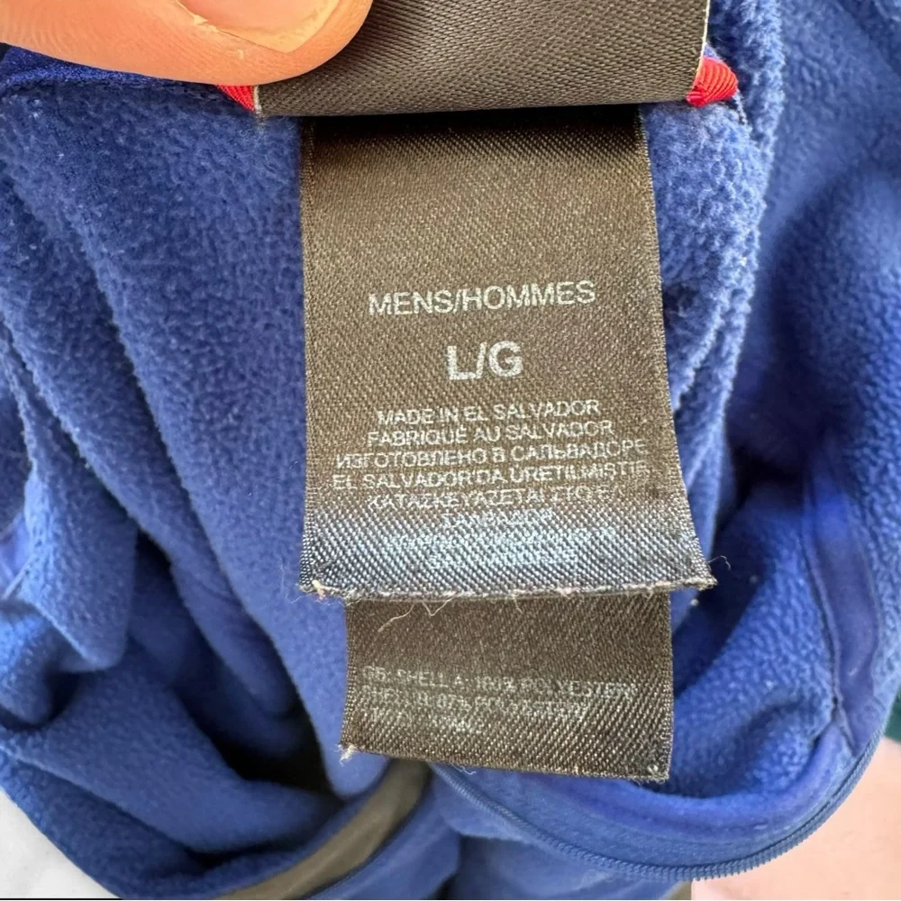Men's‎ THE NORTH FACE Flashdry Fleece Zipped Pullover Top Jacket Size Large